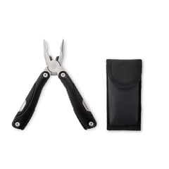 Multiherramienta Plegable de Acero Inoxidable con 9 Funciones de ABS y en Bolsa de PLPES
