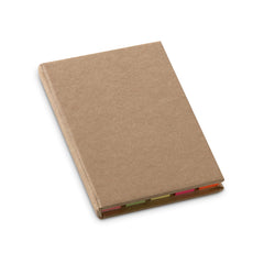 Set de Notas y Banderas Adhesivas en Cartón Reciclado 2 en 1