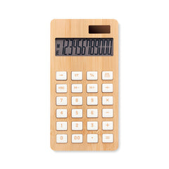 Calculadora de 12 Dígitos de ABS con Estuche de Bambú