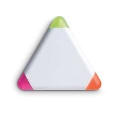 Marcatextos de ABS en Forma Triangular de 3 Colores