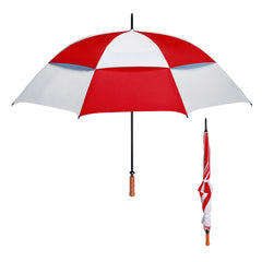 Paraguas de Apertura Manual con Ventilas a Prueba de Viento de Nylon 68