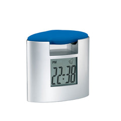 Reloj Digital de Plástico con Termómetro, Alarma y Fecha 4 en 1