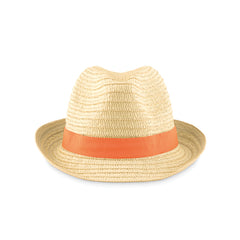 Sombrero de Paja con Banda de PLPES