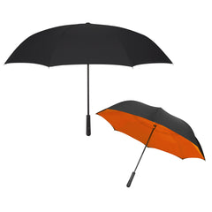 Paraguas Invertido Manual de Doble Cubierta de Tela Pongee 48