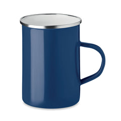 Taza metal con capa de esmalte