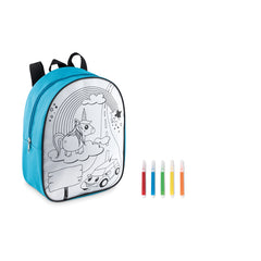 Mochila para Colorear de PLPES con 5 Plumones