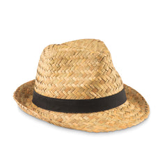Sombrero de Paja Natural con Banda de PLPES