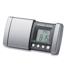 Reloj Despertador de Plástico con Termómetro 2 en 1