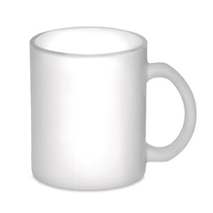 Taza de Cristal Mate para Sublimación 300 ml.