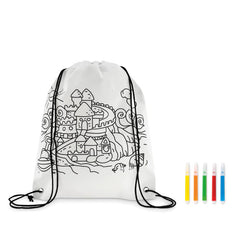 Morral para Colorear Non-Woven con 5 Plumones