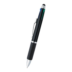 Bolígrafo con 4 colores de Tintas y Lápiz Óptico 2 en 1
