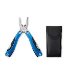 Multiherramienta Plegable de Acero Inoxidable con 9 Funciones de ABS y en Bolsa de PLPES